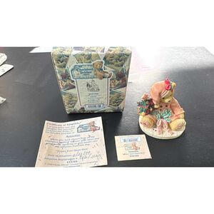 Enesco Cherished Teddy 1999  Annette Tender Care Given Here 533769 in Box